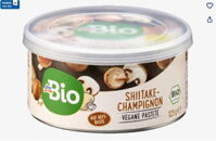 Pate nấm chay dmBio Shiitake Champignon, 125g