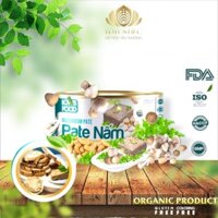 Pate Nấm Hộp, Thực Phẩm Thuần Chay Hữu Cơ, 125g, Tốt Cho Người Giảm Cân, Ăn Chay, Tập Gym, LOTUSHFC