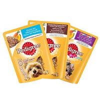Pate Pedigree cho chó đủ vị gói 80g