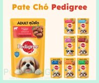 Pate Pedigree gói 130g nhiều vị cho chó – Hộp 12 gói
