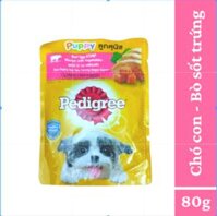 pate Pedigree Puppy 80gr - Bò sốt trứng
