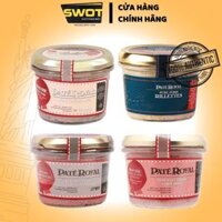 Pate Royal gan ngỗng Made in FRANCE 180g, thơm ngon, đậm vị, nguyên liệu tự nhiên phù hợp dùng cho gia đình, có thể ăn kèm cùng bánh mì hoặc dùng trực tiếp - SWOT