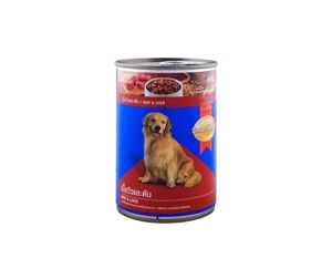 Pate Smartheart lon vị bò và cưu cho chó 400gr