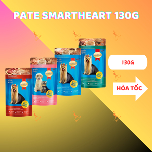 Pate Smartheart Puppy 130g - Chicken - 1 hộp 12 gói