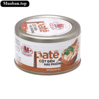 Pate thịt đóng hộp cột đèn Hải Phòng Hạ Long 90g