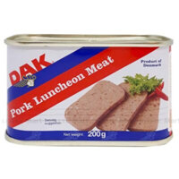 Pate Thịt Heo Luncheon Meat Dak Hộp 200G