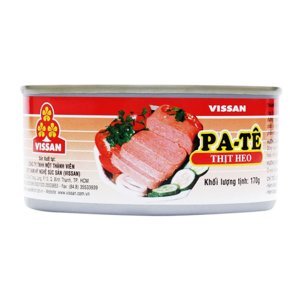 Pate thịt heo Vissan hộp 170g