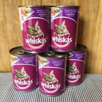 Pate Whiskas cho mèo lon 400g