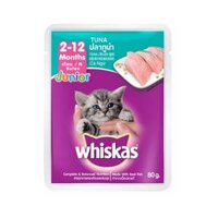 Pate Whiskas Junior Tuna 80g