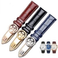 PATEK PHILIPPE Dây Đeo Bằng Da Cá Sấu 19 / 20mm 22mm Cho Đồng Hồ patek Philipe 5167ax