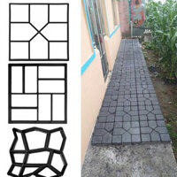 Path Maker Vườn Nhựa Xi măng Gạch Đường Bê tông Khuôn Tái sử dụng DIY Handmade Lay