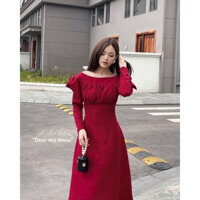 [PAT.holic] Đầm cổ thuyền 2 nơ vaii 𝗗𝗲𝗮𝗿 𝗠𝘆 𝗠𝘂𝘀𝗲