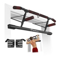 PATHONOR Pull Up Bar for Doorway Strength Training Pull Up Bars Fitness Home Gym Equipment Chin-up Bar for Home Exercise Door Pull Up Bar with Ergo...