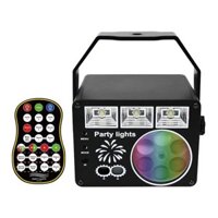 Pattern LED Laser Projector Scanner Stage Light RGB Party Club DJ Disco Lights