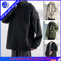 Paulweekend Nam Thể Thao Ngoài Trời Mới Và Cặp Đôi Vỏ Áo Khoác Chống Gió, Chống Thấm Nước Và Thoáng Khí