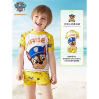 PAW Patrol Children's Swimsuit Boys' Swimming Trunks Boys and Girls Swimsuit Split Baby Boy 3 Years Old Children Swimming Professional Clothing oVc2