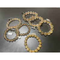 {PBMC} Vòng tay Thạch Anh tóc vàng 12ly