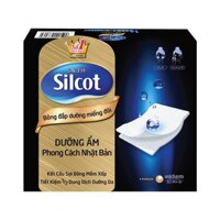 PBO Bộ 3 hộp Bông tẩy trang Silcot đắp dưỡng miếng đôi 40 miếng/hộp 50 GU47