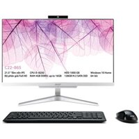 PC Acer Aspire C22-865 AIO DQ.BBSSV.003 (i5-8250U/4GB/128GB SSD/1TB HDD/UHD 620/Win10)