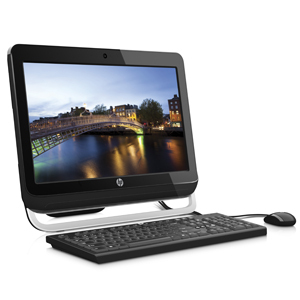 Máy tính để bàn HP All in one 120-1285L H1N98AA - Intel Pentium G860 3GHz, 2GB RAM, 1TB HDD, 20 inch