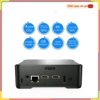 PC BOX Mini Hỗ trợ xuất 2 HDMI cùng lúc Intel® Gemini Lake J4125 Ram8G + 128Gb - tích hợp win 11Pro ☘️ FREESHIP ☘️