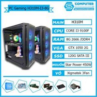 PC chơi game LOL -FO4 – GTA5 H310M, CPU I3 9100F, Ram 8G