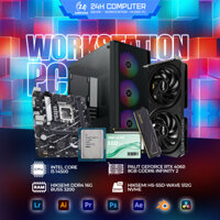 PC Đồ Họa Chuyên Nghiệp i5-14500 TRAY – RTX 4060 Dual OC 8 GB, RAM 16 GB DDR4 & SSD 512 GB NVMe