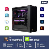 PC Đồ Hoạ Render 3D - Ryzen 9 9950X3D/ 64GB/ RTX5090