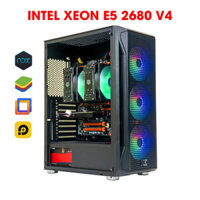 PC DUAL XEON E5 2680 V4| RAM 64G | RX 580 8G | NVME 500G