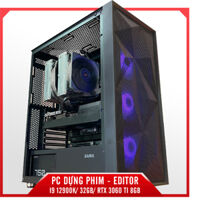 PC DỰNG PHIM - EDITOR - I9 12900K/ 32GB/ RTX 3060 TI 8GB