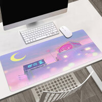 Pc Gamer Complete Anime Mouse Pad Công ty Thủy Thủ Mặt Trăng Phong Cảnh Phụ Kiện Chơi Game Bàn Phím Thảm Deskmat Miếng Lót Trên Bàn Thảm