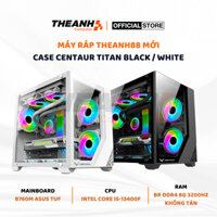 PC Gaming Case Centaur Titan CT-V001 - Bộ PC Theanh88 Bể Cá Mini B760M Asus Tuf, i5 13400F, 16G, RTX 2060 12G, PSU 750W