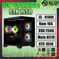 PC Gaming, Case Gaming, Cây Gaming chơi game i3 9100f / ram 16G / SSD 256G / RX 5600xt - 6G