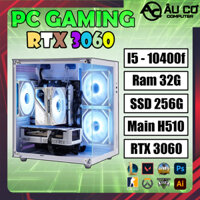 PC Gaming, Case Gaming, Cây Gaming chơi game i5 10400f / ram 32G / SSD 256G / RTX 3060 12G