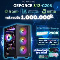 PC GAMING CHƠI GAME H610 | I3 12100F | Ram 16GB | GTX 1080