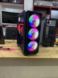 PC GAMING (core i3 9100F/H310M-DS2/8GB RAM/SSD 120GB/GTX 1050TI 4GB)