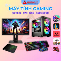 PC Gaming Core i5 | RAM 16GB | SSD 240GB | Card Rời | Máy Tính Chơi Liên Minh, Valorant, FIFA, GTA 5, Đột Kích Giá Rẻ