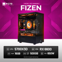 PC Gaming Cũ FIZEN R7-57003D-01 CPU Ryzen 7 5700X3D | VGA RX 6600 8GB | 16GB RAM