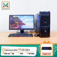 PC Gaming Cũ i5-4570/ 8GB/SSD 128GB/HDD 500GB/GTX-1050 Ti