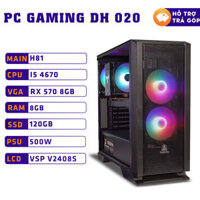 PC GAMING – DH 020 CORE I5 4670 | RAM 8GB | RX 570