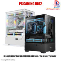 PC Gaming DL02 | I5-9400F / H310 / RAM 16G / SSD 256G / HDD 500G / VGA RX 580 / GTX 1060 / PSU 550W