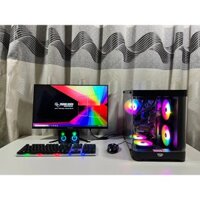 PC Gaming Giả Lập Case 4 Fan 25-35 TAB | Xeon E5 2696V3 | RAM 64GB | VGA 1080TI 8GB | MÀN HÌNH 22IN/ 24IN/ 27IN