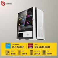 PC GAMING GLAND SHARK P4 I5-12400F - VGA RX 6600