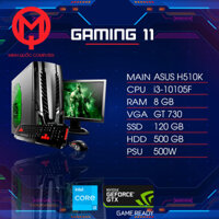 PC GAMING H510M I3 10105F 8GB GT 730