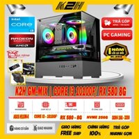 PC GAMING (HOT) | ASUS H510M-K/ CORE I3 10100F/ RAM 16G/ VGA RX 580 8G/ SSD 256G/ PSU 550W – FULL NEW | TẶNG GÓI BẢO HÀNH LỖI 1 ĐỔI 1 – 12 THÁNG ĐẦU