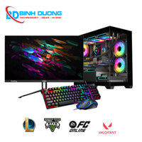 PC Gaming i7-7700, VGA GTX 1050Ti, MAIN WINFOX H110, RAM 16GB, SSD 512GB, Nguồn 700W