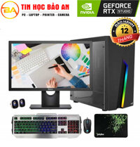 PC Gaming – Máy tính Văn Phòng I5 4th/ 16GB/ 120GB/ 500GB/ RX460 – 24inches