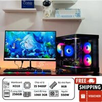 PC Gaming Sintech VSP AQUA X7, I5 9400F | GTX 1060 3GB