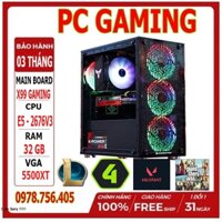 PC GAMING - WORKSTATION XEON Chuyên Giả Lập Render Chạy Ảo Hoá