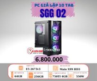 PC Giả Lập SGG 02 | Xeon E5 2673v3 – RAM 64GB – NVME 256GB – VGA 750TI 4G